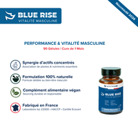 BLUE RISE : Vigueur et Énergie masculine