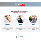 Gélules de mémoire et concentration, packaging de complément mémoire