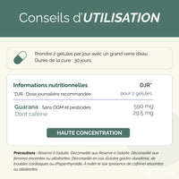 composition de la formule guarana
