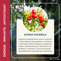Femme souriante en hiver, protection, énergie, vitamine C, santé naturelle