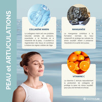 Gélules de Collagène Marin hydrolysé, formule brevetée pour la fermeté et l'élasticité de la peau