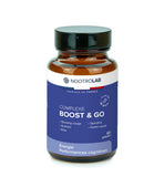 Complément alimentaire Complexe Boost & Go en gélules, énergie naturelle, vitamines, ginseng, kola, spiruline