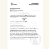 declaration complalim  Biozen