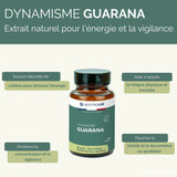 Boîte de Gélules de Guarana pour vitalité et performance cognitive