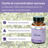 Complément alimentaire Bacopa pour mémoire et concentration