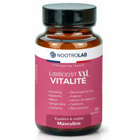 Complément alimentaire Libiboost XXL en bouteille avec capsule